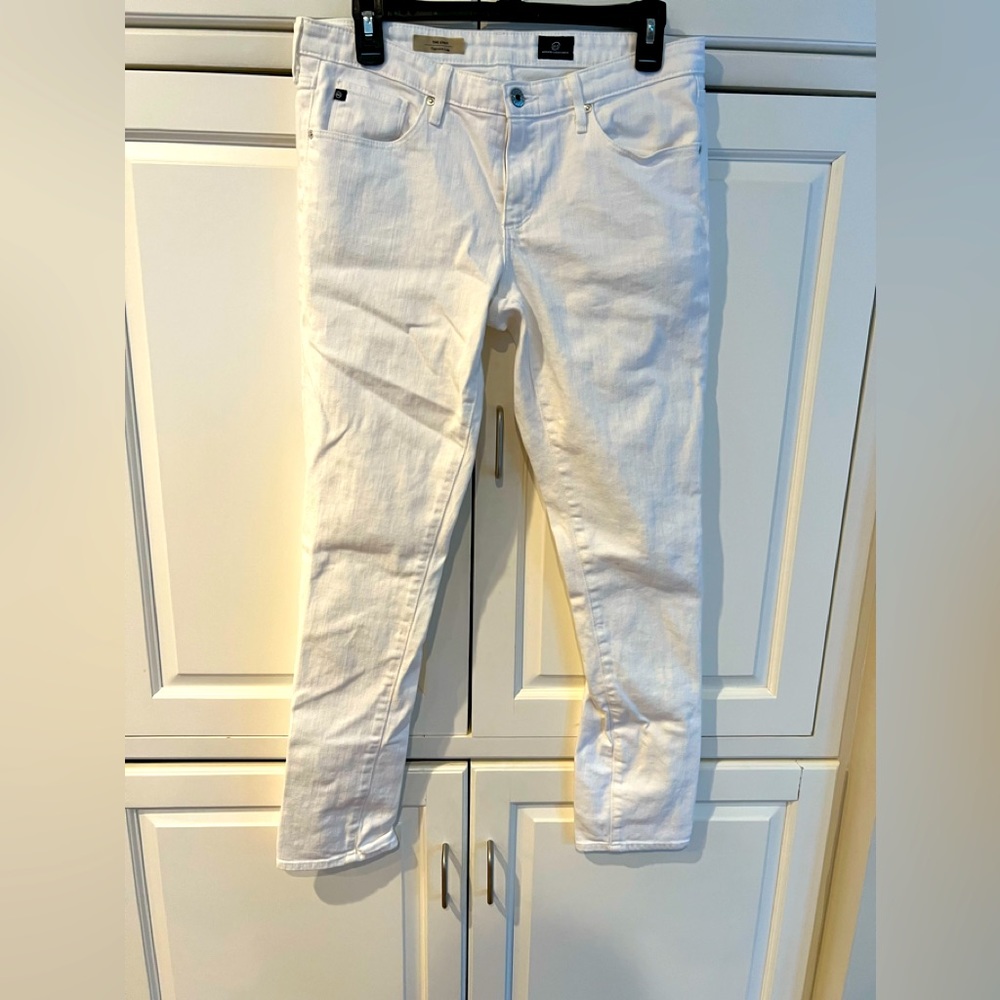 AG white jeans
